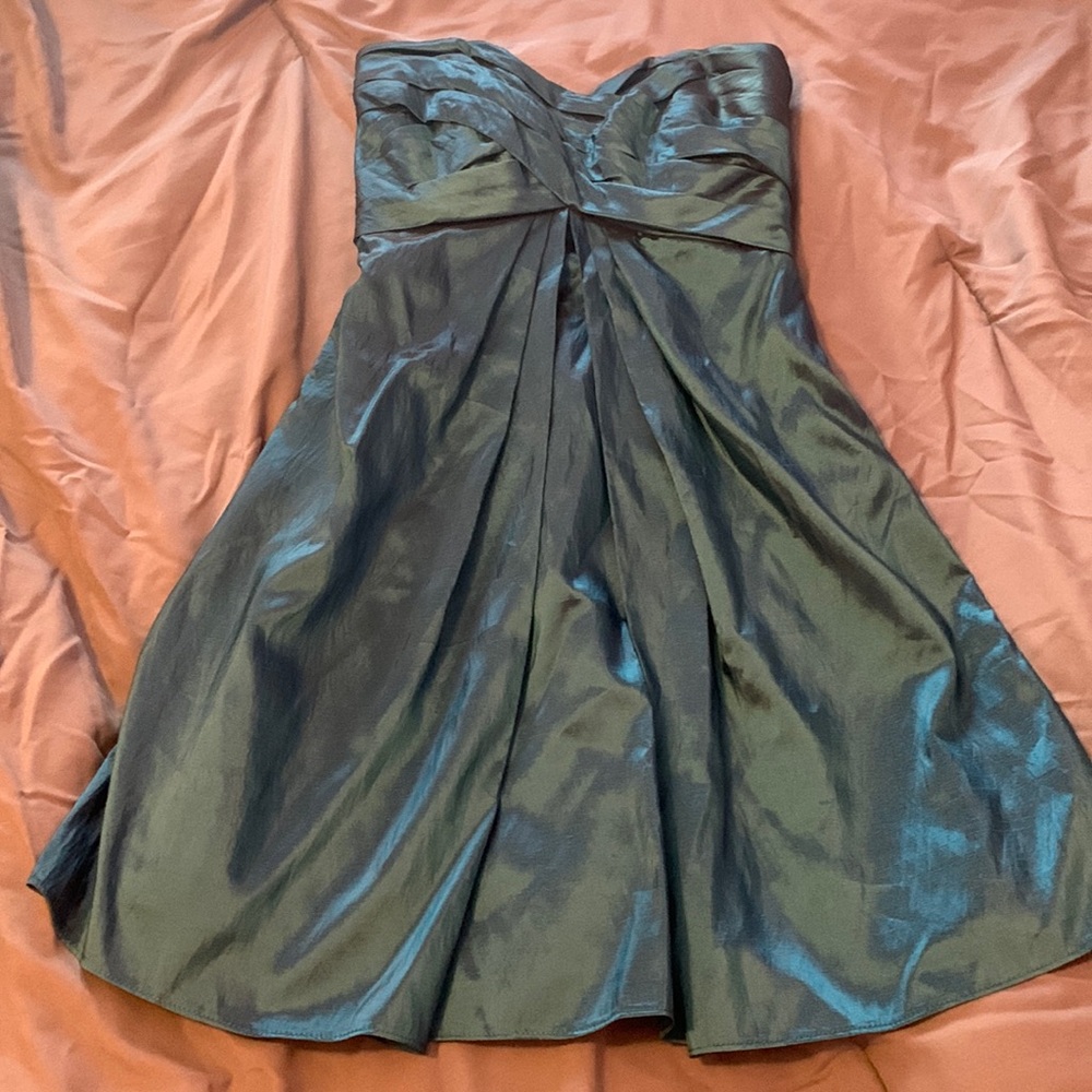 NWT Teal Sleeveless Cocktail Dress Size 4